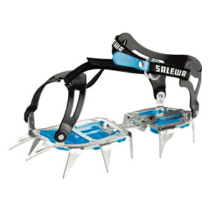 �T���� �A���s�j�X�g �E�H�[�N �A���~�j�E�� �N�����|�� �i Steel / Blue �j | SALEWA Alpinist Walk Aluminium Crampons [t]
