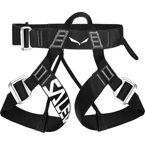 �T���� ���B�A �t�F���[�^ �G���H �n�[�l�X �i Black �j | SALEWA Via Ferrata Evo Harness [t]