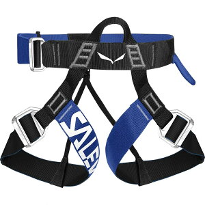 �T���� ���B�A �t�F���[�^ �G���H �n�[�l�X �i Black / Blue �j | SALEWA Via Ferrata Evo Harness [t]