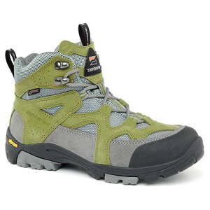 �U���o���� 146 �N�A���^�� �S�A�e�b�N�X RR �W���j�A �n�C�L���O�u�[�c �L�b�Y �i Aloe / Grey �j | ZAMBERLAN 146 Quantum gore-tex RR Junior hiking boots [t]
