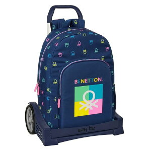 �T�t�^ �G�{�����[�V���� �x�l�g�� �z�C�[���h �o�b�N�p�b�N �i Cool �j | SAFTA Evolution Benetton wheeled backpack [t]