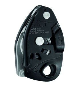 �y�c�� �l�I�b�N�X �o�[���[ �f�o�C�X �N���C�~���O �o�R ( Black ) | PETZL Neox Belay Device [e]
