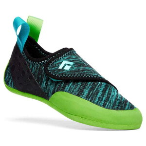 �u���b�N�_�C�������h �������^�� �W���j�A �N���C�~���O�V���[�Y �i Envy Green �j | BLACK DIAMOND Momentum Junior Climbing Shoes [t]