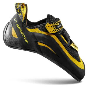 �X�|���e�B�o �~�E�� �u�C�G�X �N���C�~���O�V���[�Y �i Black / Yellow �j | LA SPORTIVA Miura VS Climbing Shoes [t]