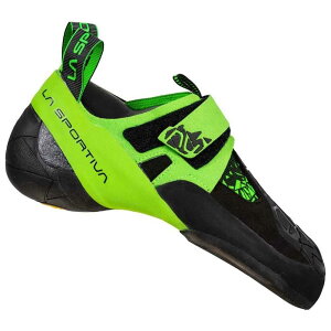 �� �X�|���e�B�o �X�N���} ���B�[�K�� �N���C�~���O�V���[�Y �i Black / Flash Green �j | LA SPORTIVA Skwama Vegan Climbing Shoes [t]