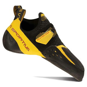 �X�|���e�B�o �\�����[�V���� �R���v �N���C�~���O�V���[�Y �i Black / Yellow �j | LA SPORTIVA Solution Comp Climbing Shoes [t]