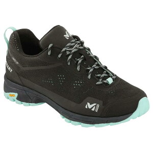 �~���[ �n�C�N �A�b�v �n�C�L���O �V���[�Y ���f�B�[�X �i Black / Turquoise �j | MILLET Hike Up hiking shoes Women [t]
