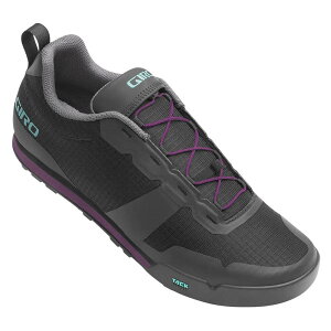 �W�� �g���b�J�[ �t�@�X�g���[�X MTB �V���[�Y ���f�B�[�X �i Black Throwback Pr �j | GIRO Tracker Fastlace MTB Shoes Women [t]