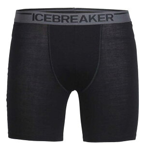 �A�C�X�u���[�J�[ �����m 150 �A�i�g�~�J �{�N�T�[�Y �i Black �j | ICEBREAKER Merino 150 Anatomica boxers [t]