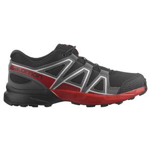 T Xs[hNX WjA nCLO V[Y i Black/QuietShade/HighRiskRed j | SALOMON Speedcross Junior hiking shoes [t]