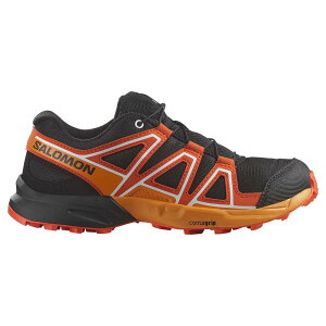 T Xs[hNX WjA nCLO V[Y i Black/CherryTomato/Turmeric j | SALOMON Speedcross Junior hiking shoes [t]