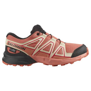 �T������ �X�s�[�h�N���X WP �W���j�A �n�C�L���O �V���[�Y �i Emberglow/TenderPeach/FusionCoral �j | SALOMON Speedcross WP Junior hiking shoes [t]