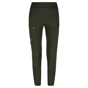 �T���� �v�G�Y �h���C�g�� ���X�|���V�u �J�[�S ���M���X ���f�B�[�X �i Dark Olive �j | SALEWA Puez Dry´Ton Responsive Cargo Leggings [t]