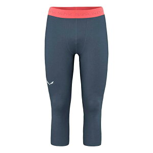 �T���� �N���X�^�� ���[�� AMR 3/4 ���M���X �i Dark Denim �j | SALEWA Cristallo Warm AMR 3/4 Leggings [t]