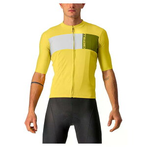 �J�X�e�� �v�����S 7 �V���[�g�X���[�u �W���[�W �i PassionFruit/Ivory/AvocadoGreen �j | CASTELLI Prologo 7 short sleeve jersey [t]