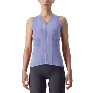 �J�X�e�� �A�j�} 4 �m�[�X���[�u �W���[�W ���f�B�[�X �i VioletMist/Ivory �j | CASTELLI Anima 4 sleeveless jersey Woman [t]