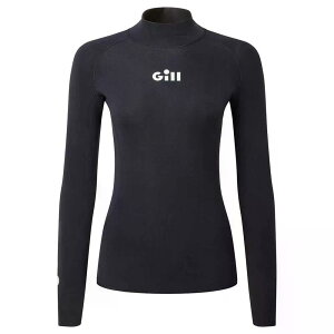 �M�� �[���T�[�� 2.0 3mm �����O�X���[�u �T�[�}�� �g�b�v ���f�B�[�X �i DarkNavy �j | GILL Women's Zentherm 2.0 3mm Long Sleeve Thermal Top [t]
