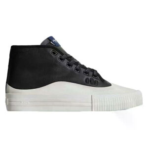 �O���[�u �W���b�g �~�b�h �X�j�[�J�[ �i BlackLeather �j | GLOBE Gillette Mid Sneakers [t]