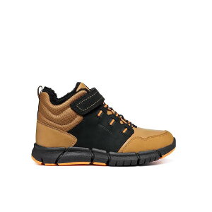 �W�F�I�b�N�X �W�F�[ �t���L�V�p�[ �r�[ �G�[�r�[�G�b�N�X �W���j�A �u�[�e�B�[ �i Black / Dark Yellow �j | GEOX J Flexyper B Abx Junior Booties [t]