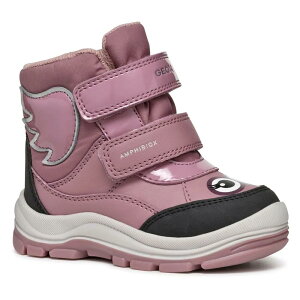 WFIbNX ttB G[r[GbNX WjA u[eB[ i Dark Pink j | GEOX Flanfil Abx Junior Booties [t]
