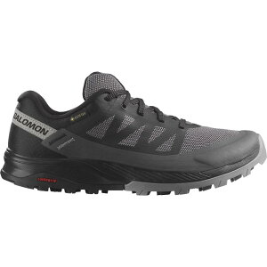 T AEgCY SAebNX fB[X nCLO V[Y i Black/Magnet/Gull j | SALOMON Outrise Goretex Women hiking shoes [t]