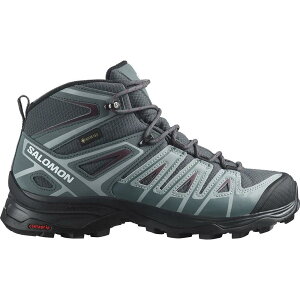 T X Eg sIjA ~bh SAebNX fB[X nCLO V[Y i Ebony/StormyWeather/WineTasting j | SALOMON X Ultra Pioneer Mid Goretex Women hiking shoes [t]
