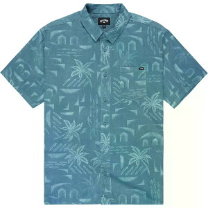 �r���{�� �\���i �R�[�h �V���[�g�X���[�u �V���c �i WashedBlue �j | BILLABONG Solana Cord Short Sleeve Shirt [t]