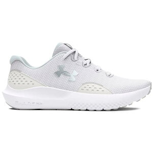 A_[A[}[ `[Wh T[W 4 jOV[Y fB[X i White/DistantGray/MetallicSilver j | UNDER ARMOUR Charged Surge 4 running shoes Women [t]
