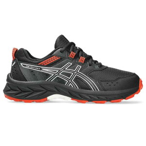 AVbNX v x`[ 9 GS WjA gCjOV[Y i Black/White j | ASICS Pre Venture 9 GS Junior trail running shoes [t]