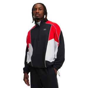 A_[A[}[ xXg x gRbg J[ubN WPbg i Black / Red / White j | UNDER ARMOUR Best Level Tricot Colorblock jacket [t]