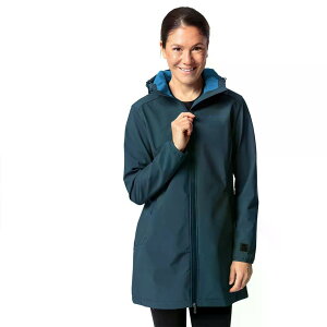 �t�@�E�f ���G�i �\�t�g�V�F�� �t�[�f�B ���f�B�[�X �i DarkSea �j | VAUDE Moena Softshell Hoodie Women's [t]