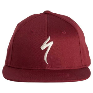 �X�y�V�����C�Y�h �t���b�g �u���� �L���b�v �i GarnetRed/BirchWhite �j | SPECIALIZED Flat Brim Cap [t]
