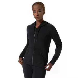 �X�[�p�[ �i�`������ �G�u���f�C �t���W�b�v �X�E�F�b�g�V���c �E�[�}�� �i JetBlack �j | SUPER.NATURAL Everyday full zip sweatshirt woman [t]