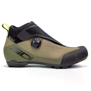 �V�f�B �n�C�G���G�b�N�X �G���e�B�[�r�[ �V���[�Y �i Black/GreenOlive �j | SIDI Hiemx MTB Shoes [t]