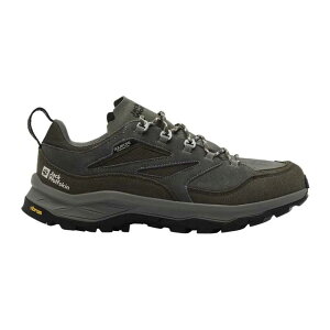 �W���b�N�E���t�X�L�� �T�C���b�N�X �e�L�T�|�[�� ���[ �n�C�L���O �V���[�Y �i ColdCoffee �j | JACK WOLFSKIN Cyrox Texapore Low hiking shoes [t]