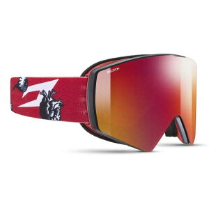 �W�����{ �V���[�v �|�����C�Y�h �X�L�[ �S�[�O�� �i Red / Black �j | JULBO Sharp Polarized Ski Goggles [t]