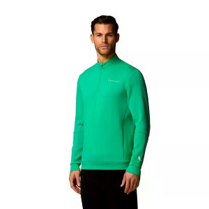 �J�X�g�[�� �S���t �t���b�N�X �n�[�t�W�b�v �X�E�F�b�g�V���c �i JadeGreen/White �j | CASTORE GOLF Flex Half-Zip Sweatshirt [t]