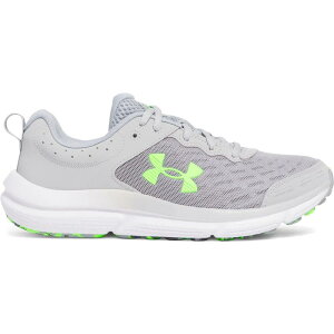 A_[A[}[ `[Wh AT[g 10 jO V[Y i ModGray/ModGray/HyperGreen j | UNDER ARMOUR Charged Assert 10 running shoes [t]