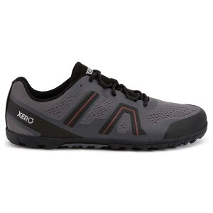 �[�� �V���[�Y ���T II �g���C�� �����j���O �V���[�Y �i Steel Gray / Orange �j | XERO SHOES Mesa II trail running shoes [t]