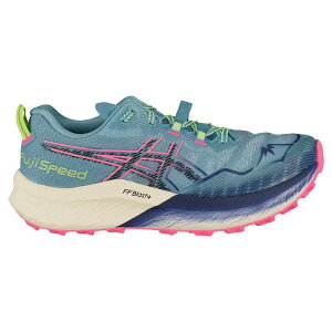 AVbNX tWXs[h 2 E[} gC jO V[Y i Gris Blue / Black j | ASICS Fujispeed 2 Women trail running shoes [t]