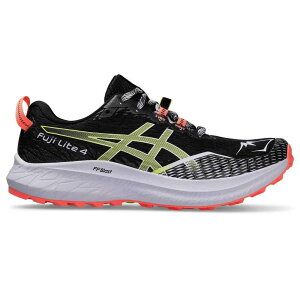 AVbNX tWCg 4 E[} gC jO V[Y i Black / Cacti j | ASICS Fuji Lite 4 Women trail running shoes [t]