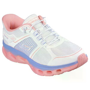 �X�P�b�`���[�Y �S�[�E�H�[�N �O���C�h �X�e�b�v 2.0 �X�j�[�J�[ ���f�B�[�X �i WhiteTextile/MultiTrim �j | SKECHERS GOwalk Glide-Step 2.0 Sneakers Woman [t]