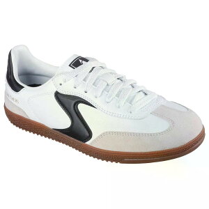 �X�P�b�`���[�Y �z�b�g�V���b�g �L�b�N�I�t �X�j�[�J�[ ���f�B�[�X �i WhiteDuraleather/Leather/BlackTrim �j | SKECHERS Hotshot Kickoff Sneakers Woman [t]