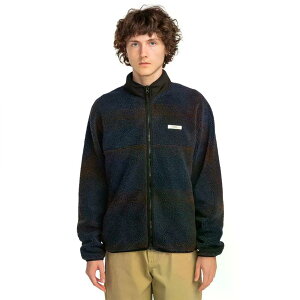 ELEMENT Classic Sherpa full zip sweatshirt �i EclipseNavy/JavaPlaid �j [t]