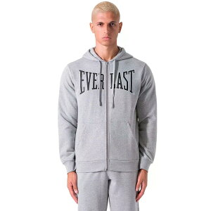 �G�o�[���X�g �t�F���p �t���W�b�v �X�E�F�b�g�V���c �i GreyMelange/Grey �j | EVERLAST Felpa full zip sweatshirt [t]