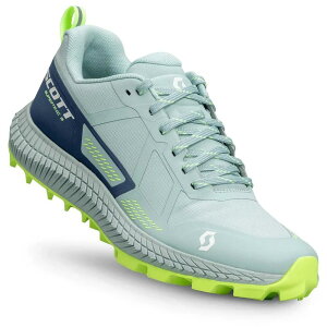 �X�R�b�g �X�[�p�[�g���b�N 3 �E�[�}�� �g���C�� �����j���O �V���[�Y �i Fresh Green / Metal Blue �j | SCOTT Supertrac 3 Women trail running shoes [t]