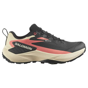 T WFlVX SAebNX E[} gC jO V[Y i Black / Tender Peach / Fusion Coral j | SALOMON Genesis Goretex Women trail running shoes [t]