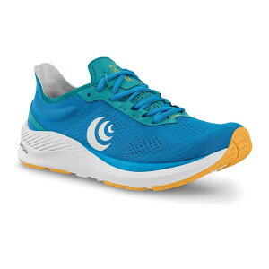 �g�| �A�X���`�b�N �T�C�N���� �����j���O�V���[�Y ���f�B�[�X �i Sky/Gold �j | TOPO ATHLETIC Cyclone running shoes Women [t]
