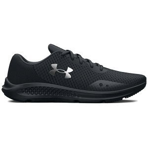 A_[A[}[ `[Wh pV[g 3 jOV[Y fB[X i Black/Black/MetallicSilver j | UNDER ARMOUR Charged Pursuit 3 running shoes Women [t]