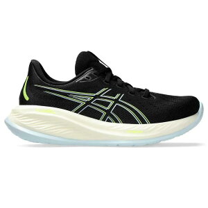AVbNX QLX 26 jOV[Y fB[X i Black/SafetyYellow j | ASICS Gel-Cumulus 26 running shoes Women [t]